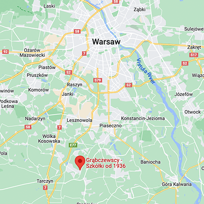 mapa, adres, szkólka, szkólka roślin